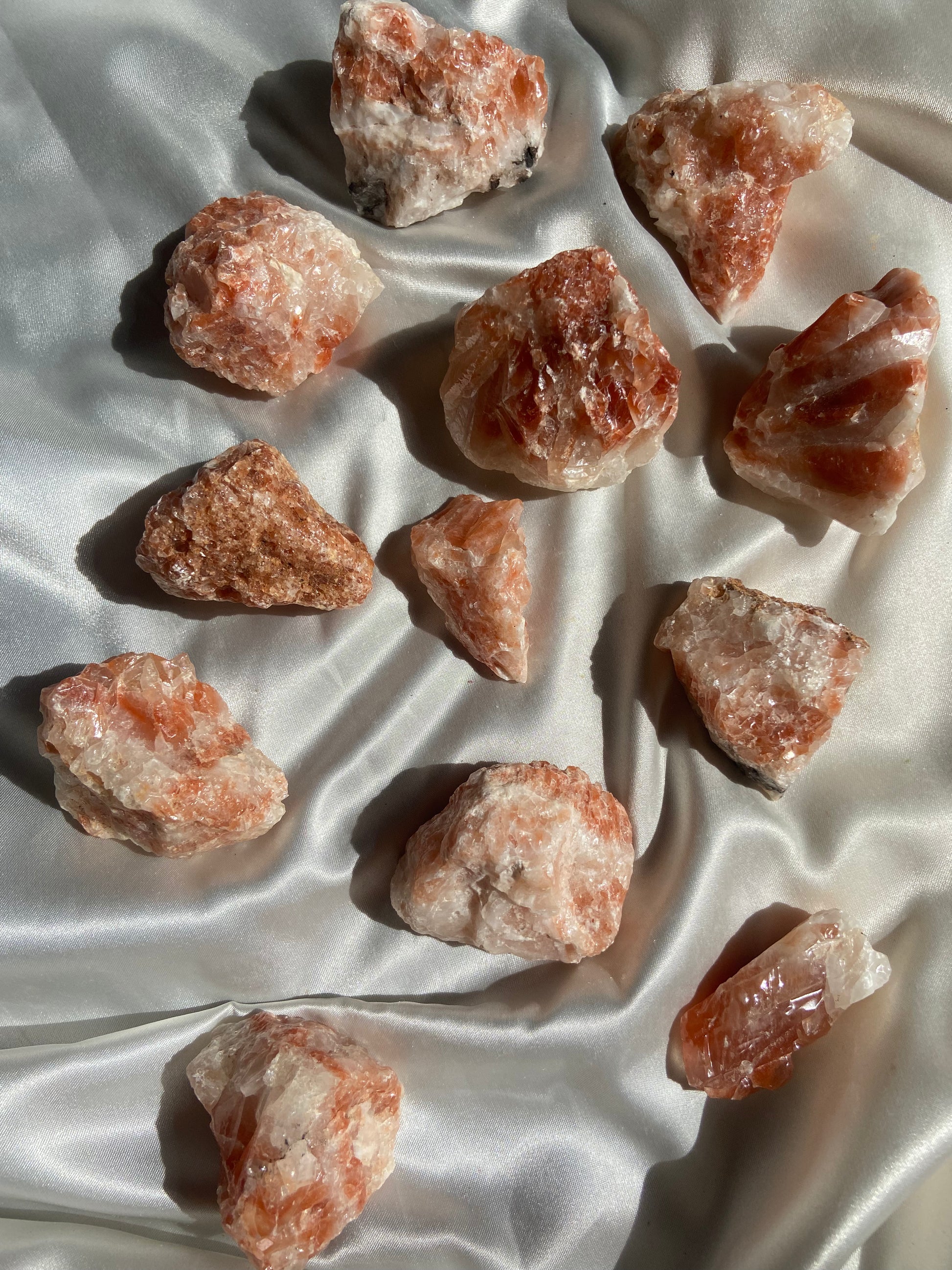 Raw Red Calcite