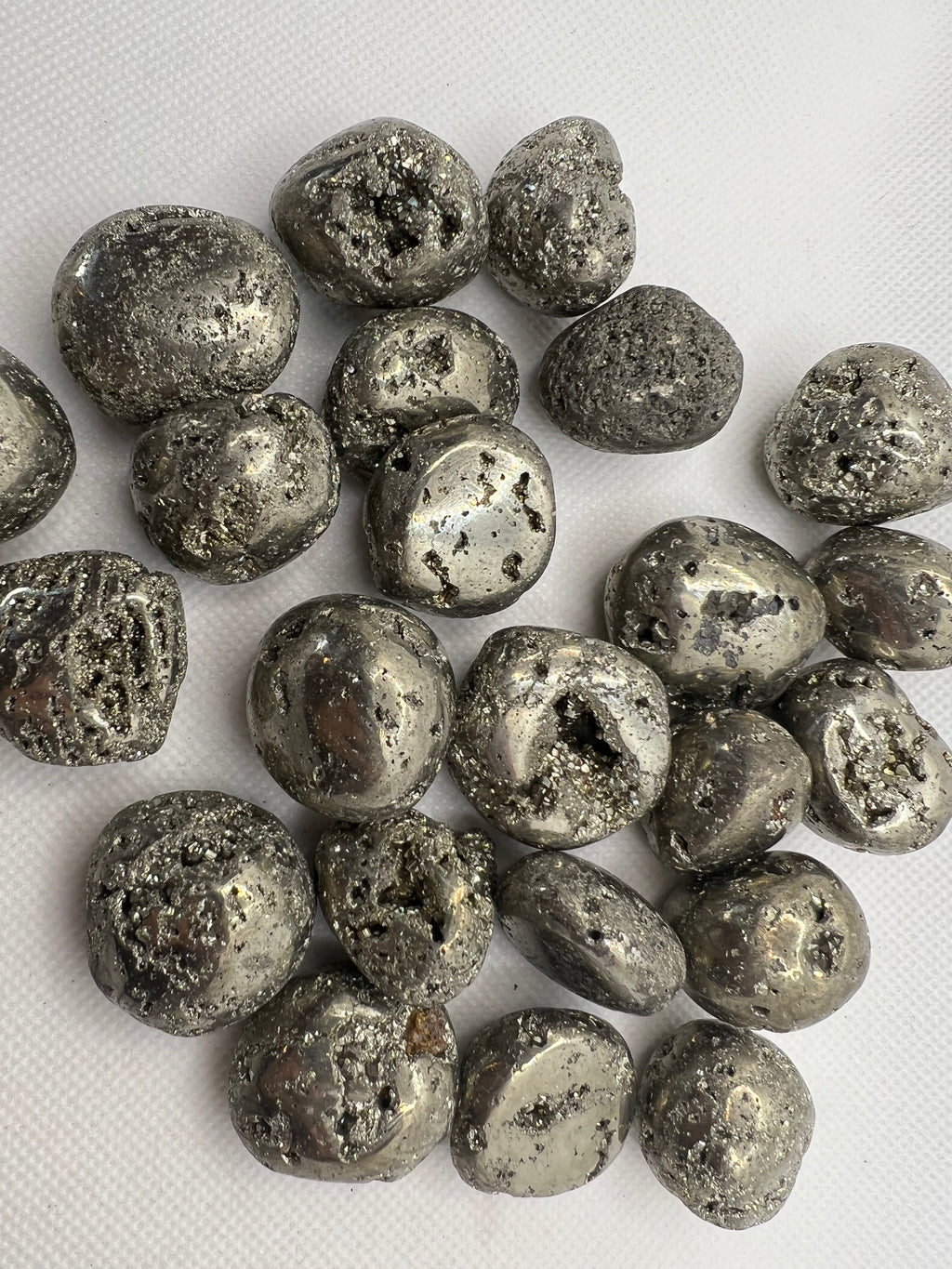 Pyrite Tumbles