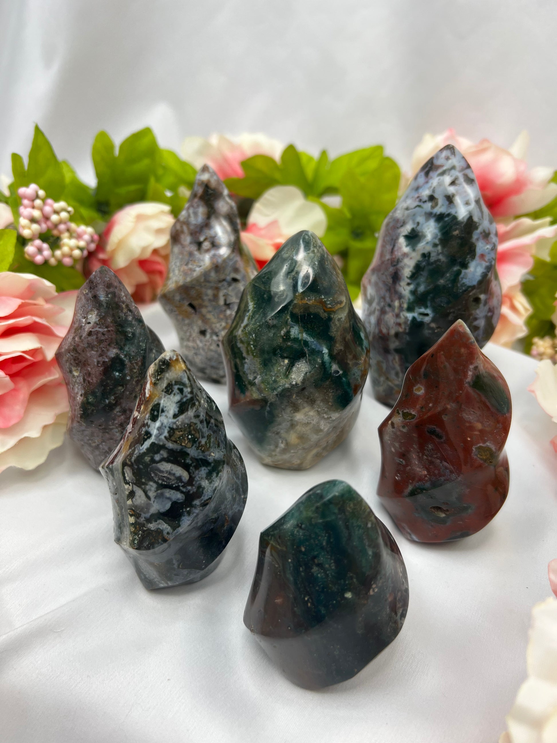 Ocean Jasper Flames