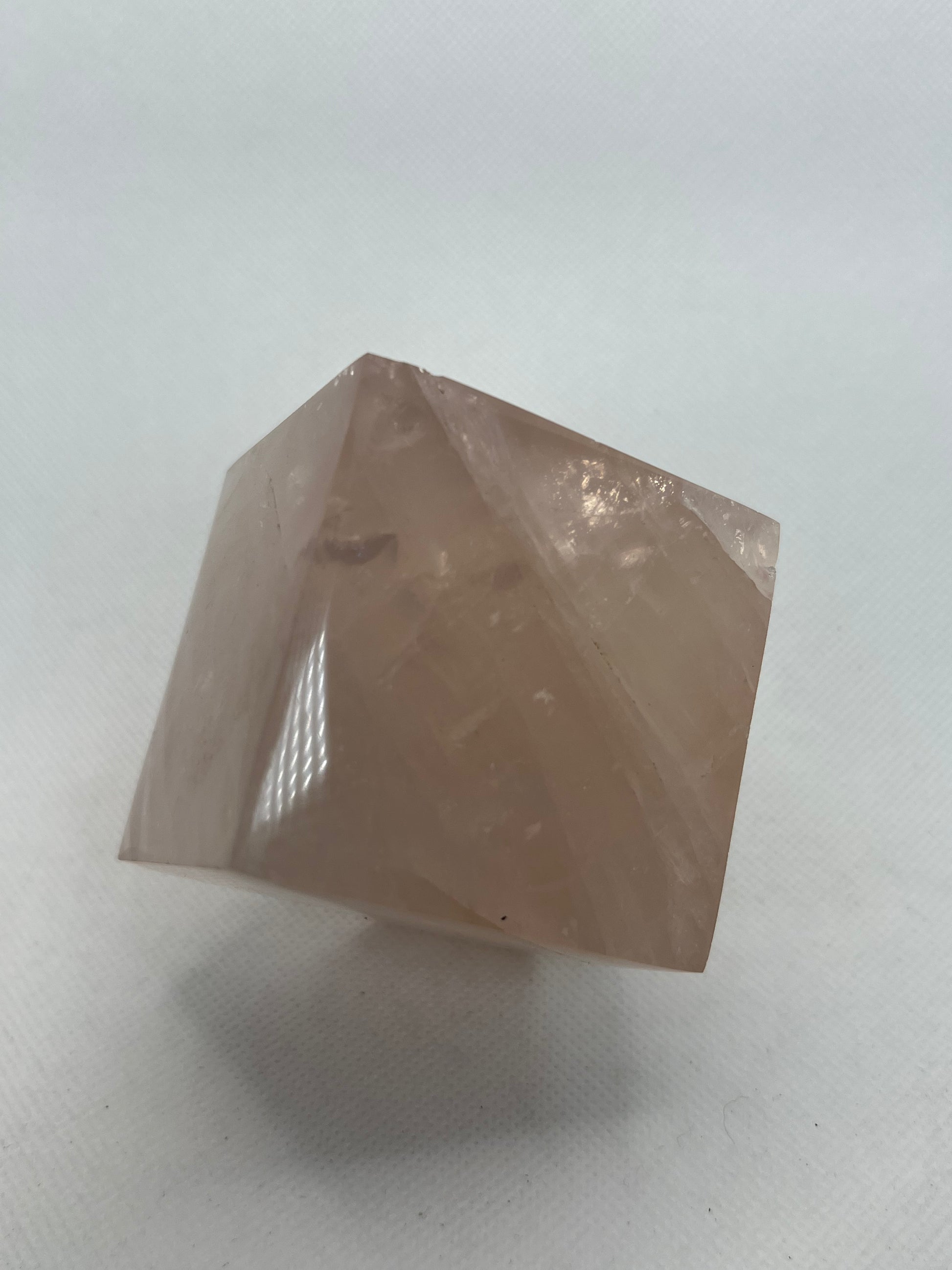 Rose Quartz Cube
