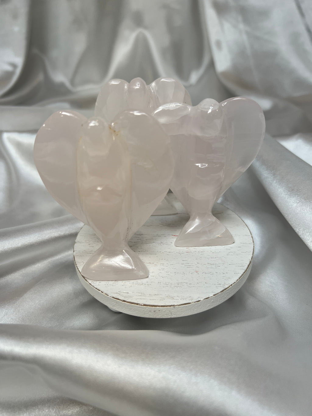 Pink calcite angles