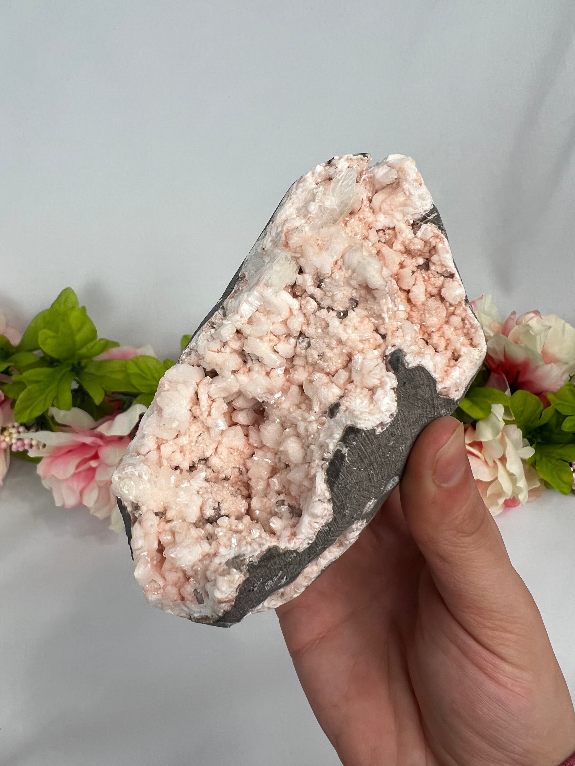 Peach Heulandite Specimen  #2