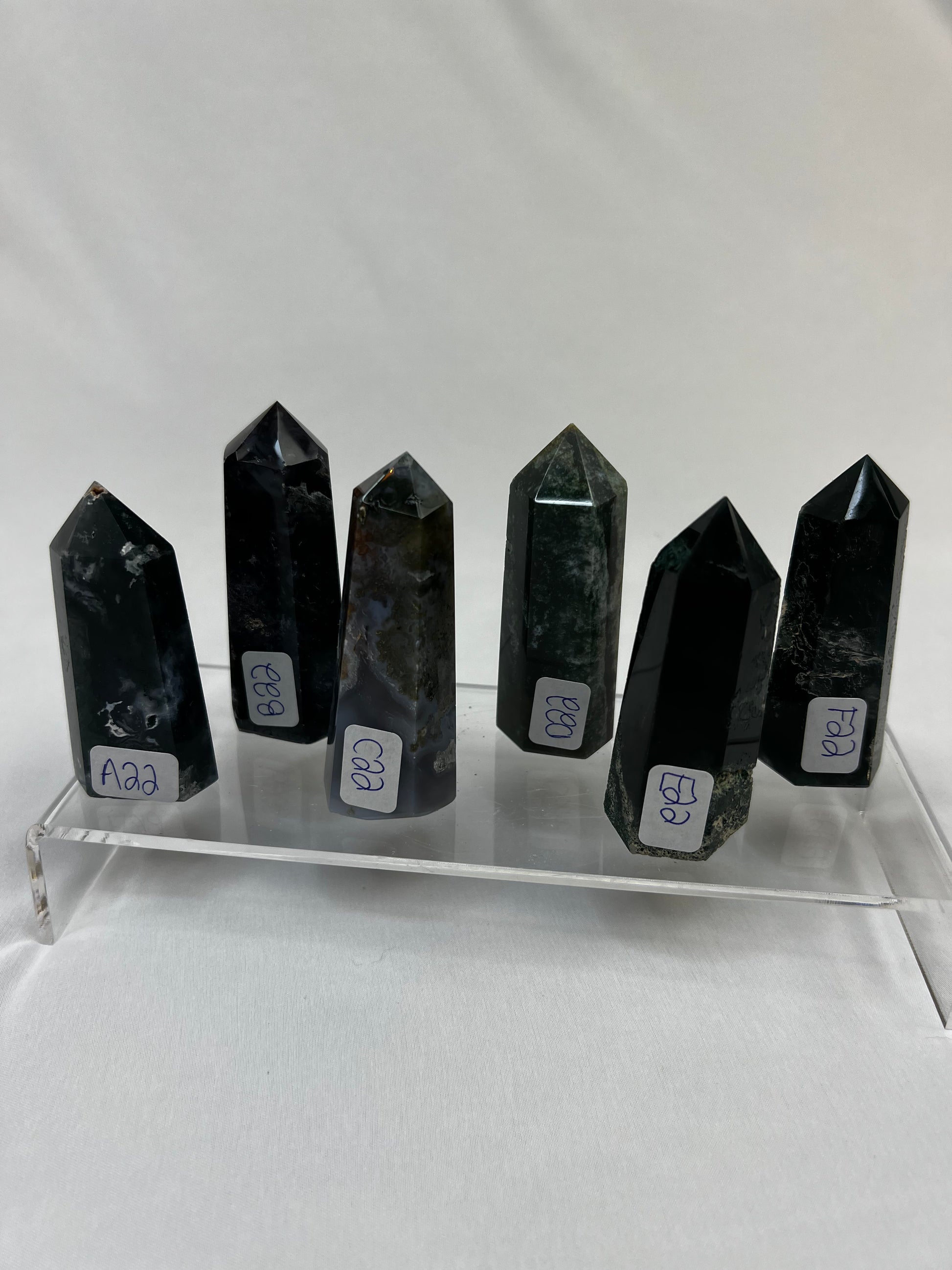 Moss Agate Towers