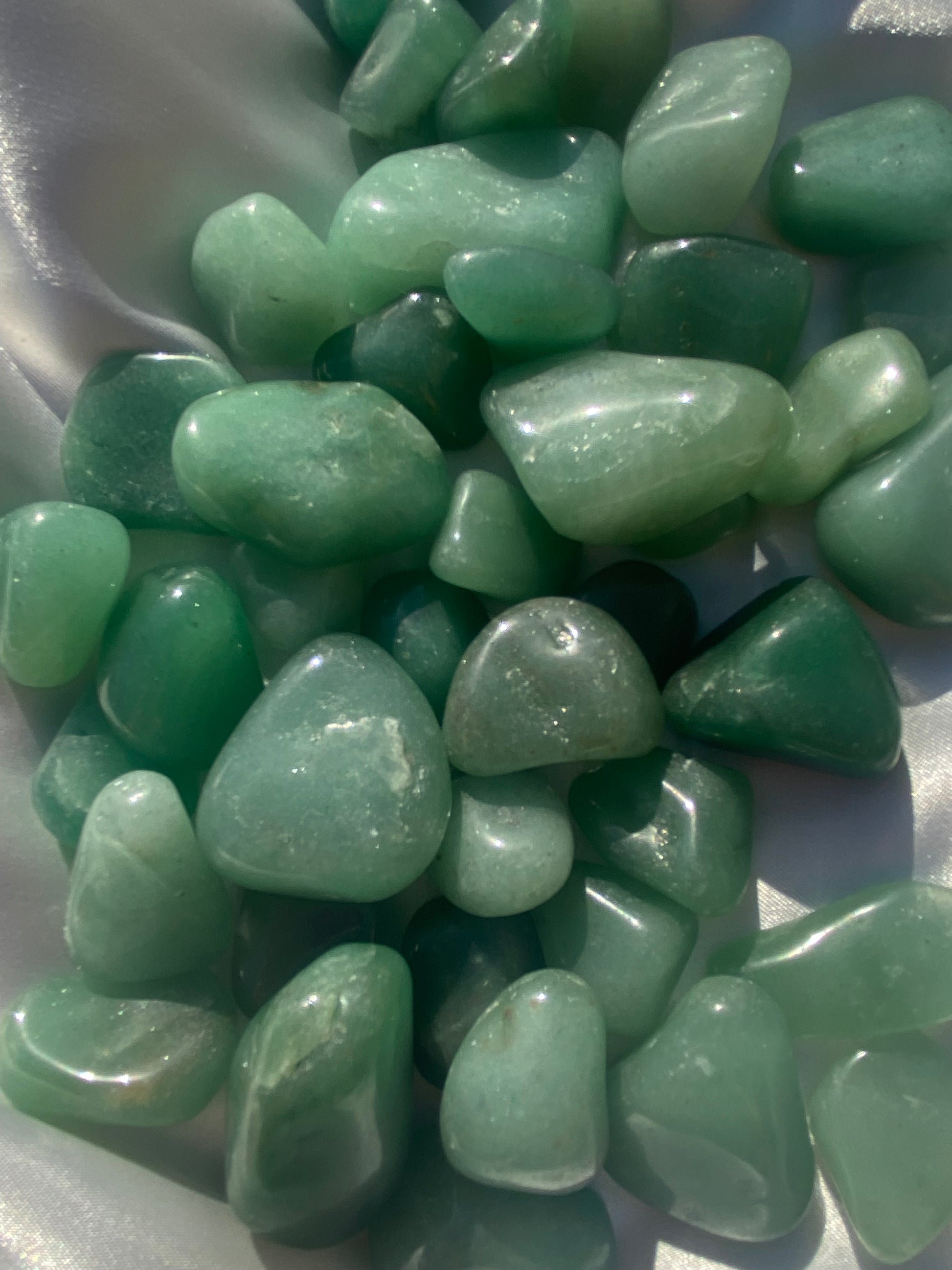 Green Aventurine Tumbles