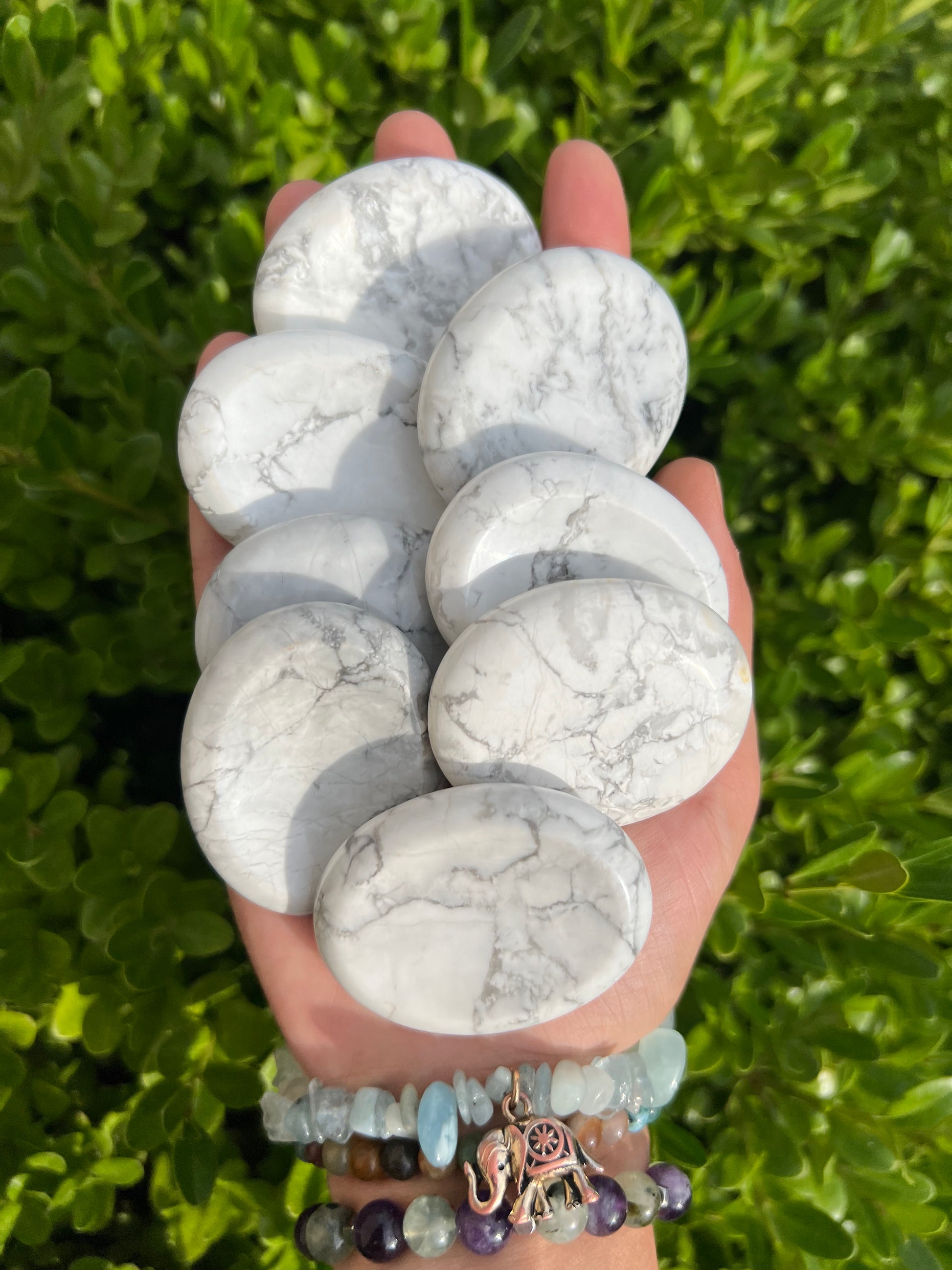 Howlite Worry Stones