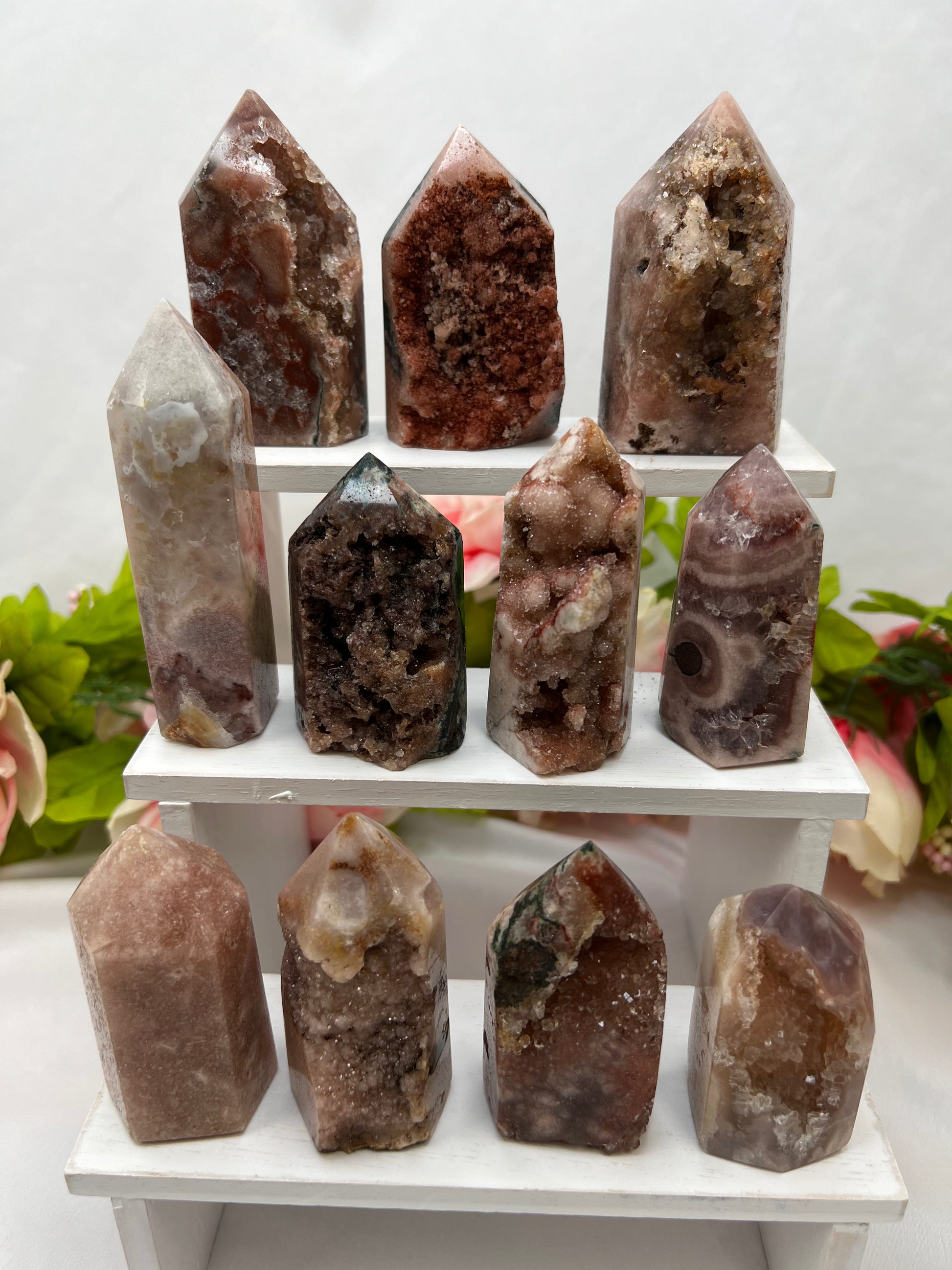 Pink Amethyst Towers