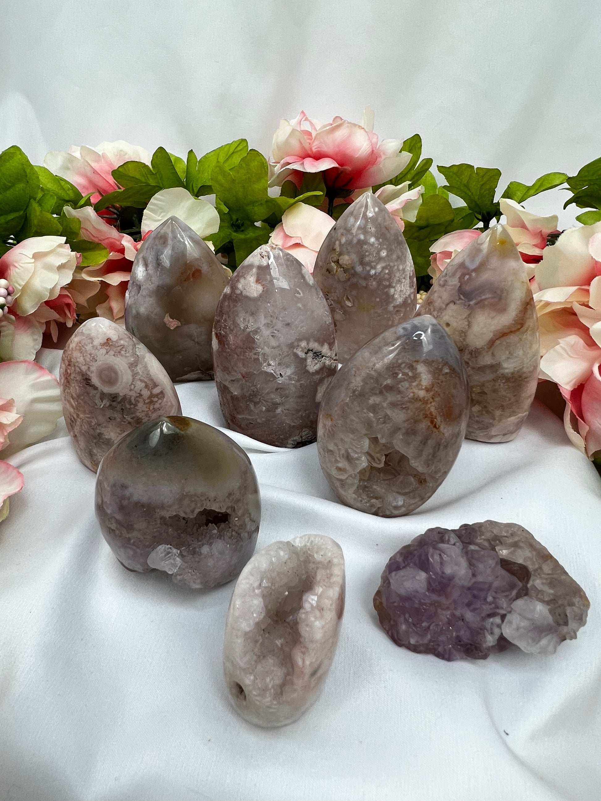 Pink Amethyst Flames