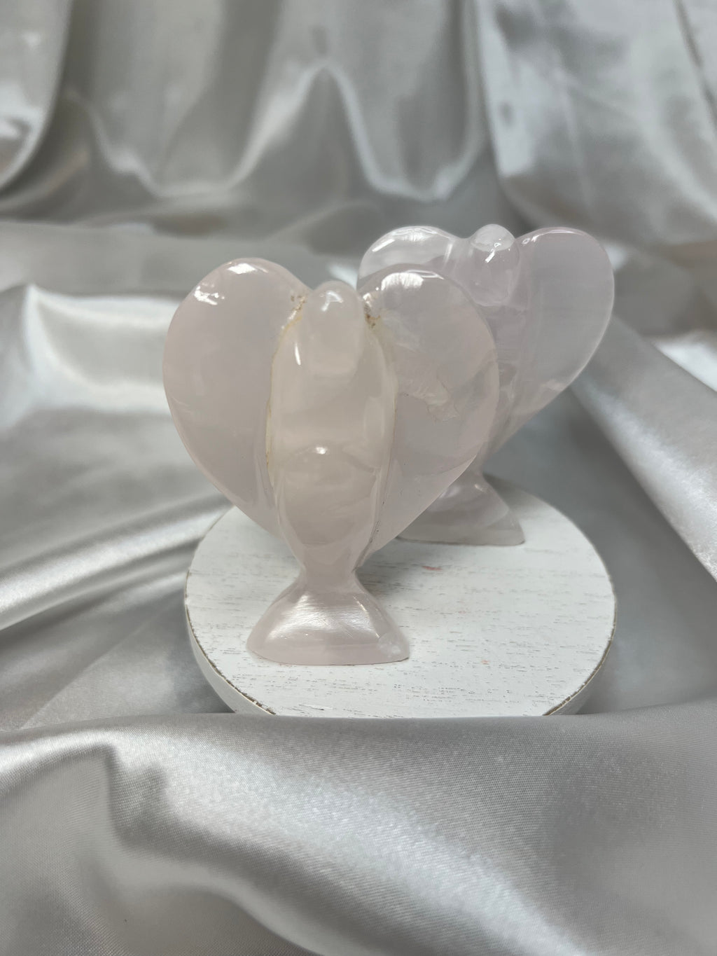 Pink calcite angles